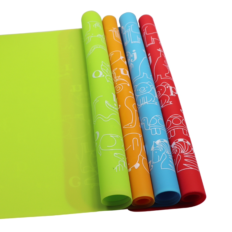 嬰幼兒硅膠墊，硅膠餐墊定制加工