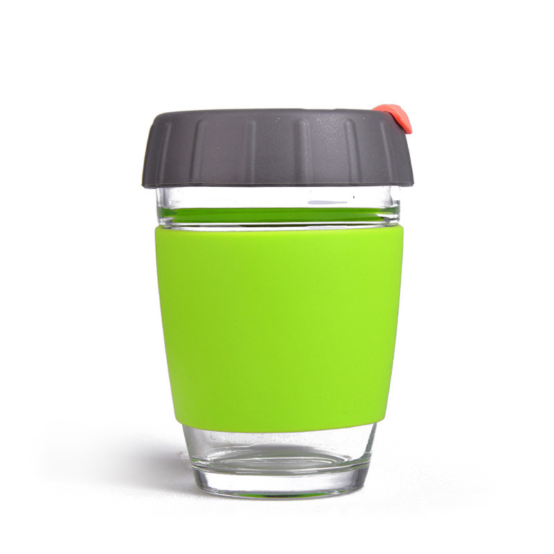 硅膠杯套，定制硅膠杯套【杯身+蓋子】